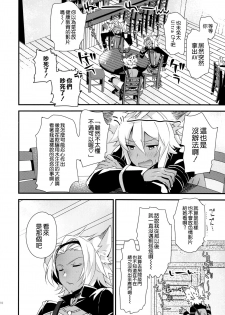 (C91) [Sui Sui Works (Mizuno Sao)] 500-sai Kurai Toshiue no Seishoujuu to H Shitai Hanashi. (Granblue Fantasy) [Chinese] [空気系☆漢化] - page 10