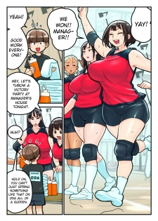 [Kakuzatou] Volley-bu to Manager Oda | The Volleyball Club and Manager Oda [English] [qwerty123qwerty] - page 1