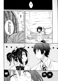 (C91) [ciaociao (Araki Kanao)] Yumeyume wasururu yume (Kimi no Na wa.) [Chinese] [CE家族社] - page 8