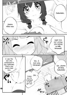 (C91) [Purimomo (Goyac)] Himegoto Flowers 11 | Secret Flowers 11 (YuruYuri) [English] [Yuri-ism] - page 8