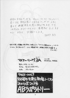 (C55) [AB NORMAL (NEW AB, Hoozuki Naru)] MINOR LEAGUE 3A (Record of Lodoss War, Mamotte Shugogetten!) - page 37
