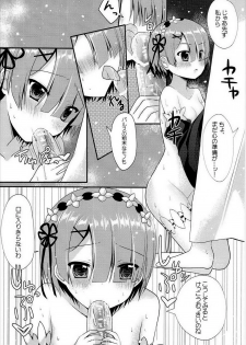 (Mimiket 36) [Nekosenyou Milk (Nasu Hanahana)] Aka to Ao no Maid-san ga Oni Kawaii Ken ni Tsuite (Re:Zero Kara Hajimeru Isekai Seikatsu) - page 5