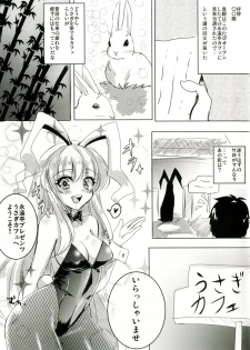 (C91) [sweet☆jasmine (Setuna Rio)] Bunny Mokotan to Nakayoshi Sex (Touhou Project) - page 2