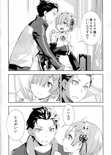 (C91) [Hapoi-Dokoro (Okazaki Takeshi)] CHOICE 2 (Re:Zero kara Hajimeru Isekai Seikatsu) - page 8