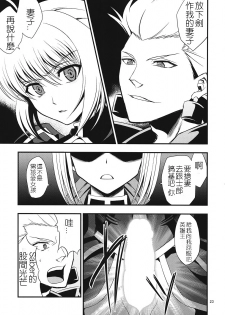 (C82) [SKUG (BUSHI)] Saber ni Chinko ga Haeru Hon (Fate/zero) [Chinese] [逆襲漢化] - page 21