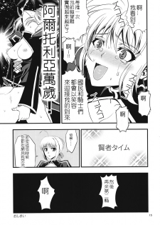 (C82) [SKUG (BUSHI)] Saber ni Chinko ga Haeru Hon (Fate/zero) [Chinese] [逆襲漢化] - page 13