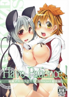 (C87) [Akikaze Asparagus, RPG COMPANY 2 (Aki)] Have Patience! (Touhou Project)