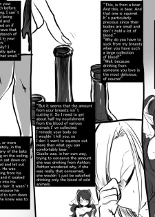 [Kouji] Bishoujo Vampire ni Bonyuu Drink Bar ni Sareru Hanashi | Turned into a Breast Milk Fountain by a Beautiful Vampire [English] [Limonchik11] - page 26