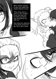 [Kouji] Bishoujo Vampire ni Bonyuu Drink Bar ni Sareru Hanashi | Turned into a Breast Milk Fountain by a Beautiful Vampire [English] [Limonchik11] - page 9