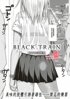[Shimanto Shisakugata] BLACK² TRAIN (COMIC Kairakuten 2017-05) [Chinese] [嗶咔嗶咔漢化組] [Digital]