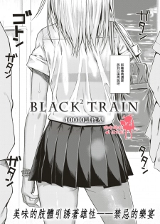 [Shimanto Shisakugata] BLACK² TRAIN (COMIC Kairakuten 2017-05) [Chinese] [嗶咔嗶咔漢化組] [Digital] - page 1