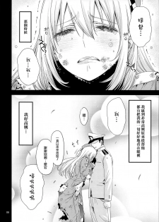 (C87) [EDGE (ED)] Atago no Eroi Hon. (Kantai Collection -KanColle-) [Chinese] [我尻故我在個人漢化] - page 7