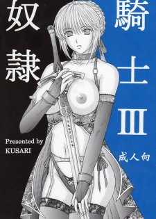 [KUSARI (Aoi Mikku)] Dorei Kishi III (Fate/stay night) [Chinese] [逆襲漢化] - page 1