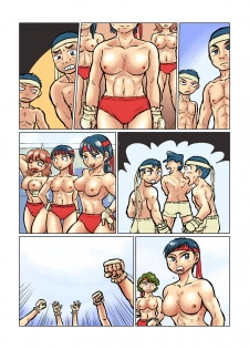 [Mayonaka no Funkotsudou(Mayofun)] Boys VS Girls Pole Toppling [Digital] - page 17