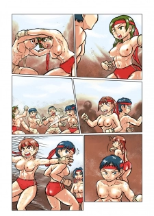 [Mayonaka no Funkotsudou(Mayofun)] Boys VS Girls Pole Toppling [Digital] - page 22