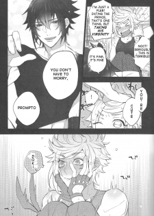 (TWINKLE MIRAGE5) [Inukare (Inuyashiki)] Aisare ♥ Ouji Visual Kei | Our Beloved Prince (Final Fantasy XV) [English] - page 7