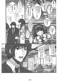 (C70) [Coburamenman (Uhhii)] Kiteretsu (Suzumiya Haruhi no Yuuutsu) - page 7