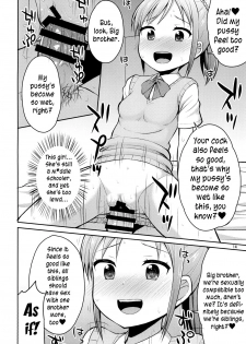 (C86) [Asatsuki Dou (Youta)] Oniichan Hayaku Okinai to Itazura Shichauzo♥ | If you don't wake up quickly, I'll sexually assault you, Big brother♥ [English] - page 13