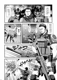 (C86) [Takeo Company (Sakura)] WE LOVE BEEFCAKE!! file:CHRIS REDFIELD (Resident Evil) - page 3