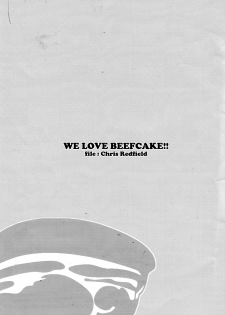 (C86) [Takeo Company (Sakura)] WE LOVE BEEFCAKE!! file:CHRIS REDFIELD (Resident Evil) - page 2