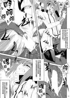 (C91) [Yoru no Benkyoukai (Fumihiro)] βIV Oshioki Nymph (Sora no Otoshimono) [Chinese] [无毒汉化组] - page 10