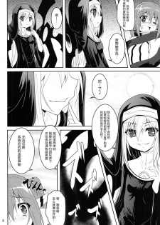 (C91) [Yoru no Benkyoukai (Fumihiro)] βIV Oshioki Nymph (Sora no Otoshimono) [Chinese] [无毒汉化组] - page 7