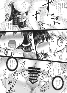 (C91) [Akutoku Mamegyousha (Zetsumame)] Houkou Miko (Touhou Project) - page 15