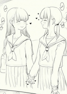 Yuri friends couple [Himawari no Tane]