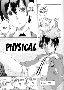 (Keikaku 0x0C) [Ichinichi Sanjou (Jinguu Kozue)] Hito de Mousou Suru no Iikagen ni Yamete Kudasai! (Ouran High School Host Club) [English] [Tigoris Translates] - page 7