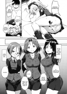 (C91) [AERODOG (inu)] Senshadou no Uramichi -Daigaku Senbatsu Team- (Girls und Panzer) [English] {Hennojin} - page 26