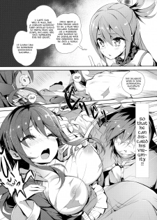 (C91) [High Tech Pen Case (Tam-U)] Kono Innen no Futari de Period o! (Kono Subarashii Sekai ni Syukufuku o!) [English] - page 8