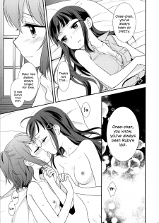 (Bokura no Love Live! 13) [Sweet Pea (Ooshima Tomo)] Kurosawa Shimai no Katei no Jijou | State of Affairs in The Kurosawa Sister’s Family Home (Love Live! Sunshine!!) [English] - page 19