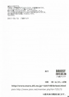 (SC2017 Winter) [BRIEST (Yatsushima Tetsuya)] T2R/11 (Gakusen Toshi Asterisk) - page 13