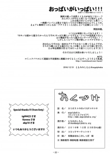 (C91) [angelphobia (Tomomimi Shimon)] Cagliostro no Mesu ga Torotoro (Granblue Fantasy) - page 21
