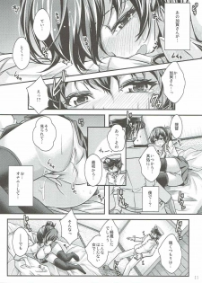(C87) [Juggernaut (JYUN)] Ensei → Kinyoku Onedari Kaga-san (Kantai Collection -KanColle-) - page 10