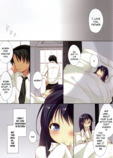 (C86) [Hirahira (Hirari)] Daisuki Otou-sama (Hanayamata) [English] [h0henD] - page 14