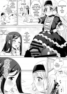 (Futaket 11) [Kinokoya(Kari) (Kinokoya)] Chingirls - Happy Birthday Onee-sama Ai no Chinkasu Soap Hen - [English] - page 7