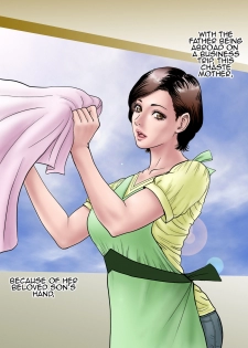 [Milf Shobou] Shucchou Suru Otou-san Choukyou Sareru Okaa-san | Training Mother while Father is Abroad [English][Amoskandy] - page 5