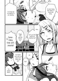 (GirlsLoveFestival17) [Mofumofurahi (Hitsujimofu)] Yuri, Dagashi. (Dagashi Kashi) [English] [Sexy Akiba Detectives] - page 5