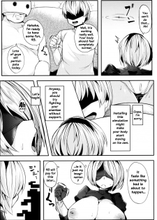 (COMIC1☆11) [Batten Kariba (mmm)] 2B to be Saimin Benki (NieR:Automata) [English] {Doujin-Moe.us} - page 6