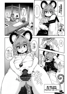 [Cheese Company (Peso)] Nazrin ga Goshujin no Tame ni Himitsu no Tokkun o Suru Hanashi (Touhou Project) [Digital] - page 17