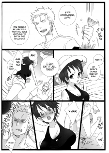 [Johnny Iron Pipe (Inugami Johnny)] Caesar Salad Ontama Nose (One Piece) [English] [biribiri] - page 6