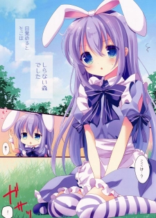 (COMIC1☆11) [@ism (Aono Ribbon)] Fushigi no Kuni no Chino-chan (Gochuumon wa Usagi desu ka?) - page 3