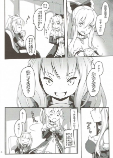 (C90) [C.H.A.R.I.O.T (Tsukigami Chronica)] Blonde Dance (Granblue Fantasy) - page 3