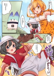 (COMIC1☆11) [Yu-Yu-Tei (Minakami Rinka)] Harenchi Chihou (Kemono Friends) - page 3