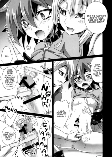 (Sennen☆Battle Phase17) [HEATWAVE (Kaitou Yuuhi)] Futanari Shimai no Entame Niku Benki (Yu-Gi-Oh! ARC-V) [English] [Zero Translations] - page 9