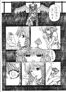 (C65) [Felis Ovum (Katzeh)] Saishuu Kichiku Heiki Kanojo | Last Curtain Fire on Little Borderland (Touhou Project) [Chinese] [CE家族社] - page 6