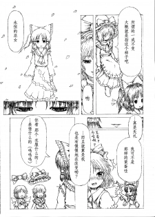 (C65) [Felis Ovum (Katzeh)] Saishuu Kichiku Heiki Kanojo | Last Curtain Fire on Little Borderland (Touhou Project) [Chinese] [CE家族社] - page 5