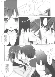 (COMIC1☆11) [KOKIKKO (Sesena Yau)] Renshuu no Jama Shinaidekudasai!! - page 9