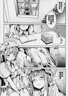 (Reitaisai 12) [Satellites (Satetsu)] Patchou Ona (Touhou Project) [Chinese] [oo君個人漢化] - page 8